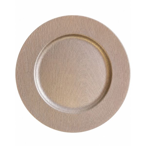 Rose Gold Charger Plate