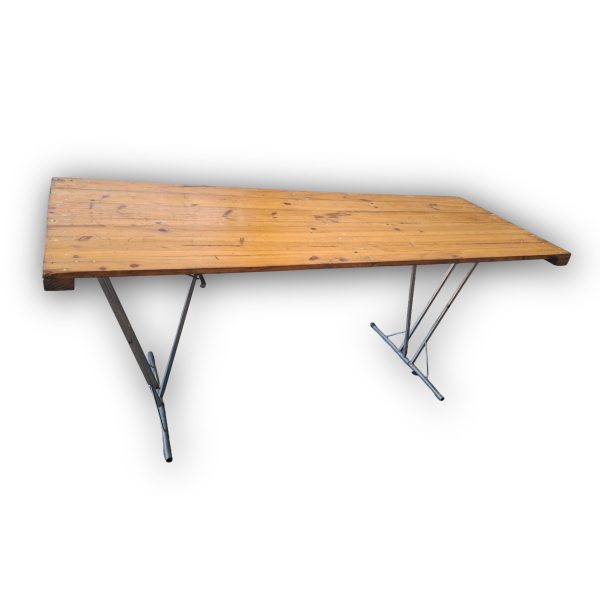 Wooden Trestle Table